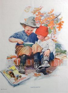 Advert for Cream of Wheat, American hot breakfast cereal, 1923