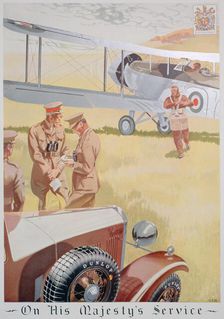 Advert for Dunlop tyres, 1934