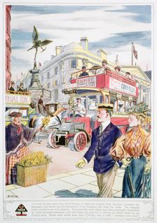 Advert for Dunlop tyres, 1938