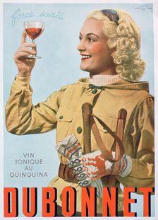 Advert for Dubonnet tonic wine, 1938