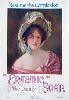 Advert for Erasmic soap, 1920