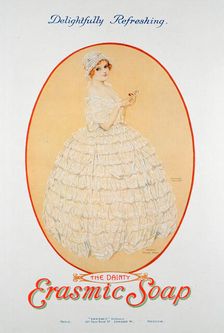 Advert for Erasmic soap, 1920