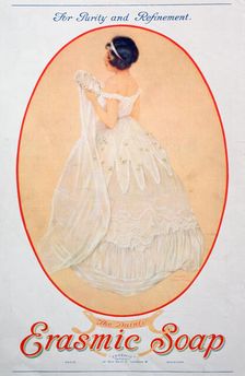 Advert for Erasmic soap, 1920