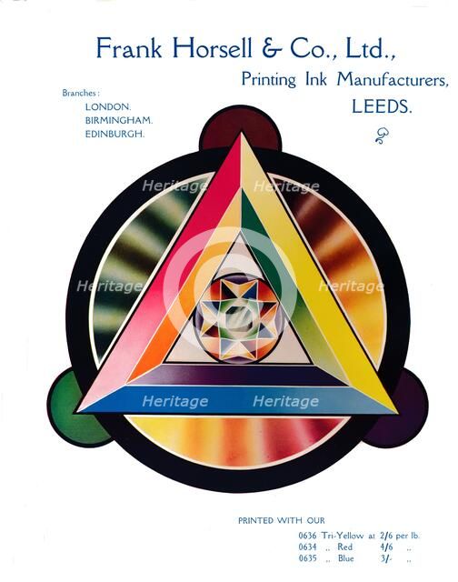 Advert for Frank Horsell & Co Ltd, 1909. Creator: Unknown.