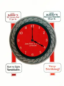Advert for John Kidd's & Co. Ltd Inks 1917