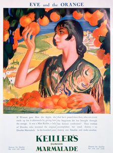 Advert for Keiller's Dundee Marmalade, 1927