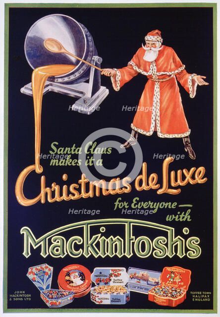 Advert for Mackintosh's toffees, 1934. Artist: Unknown