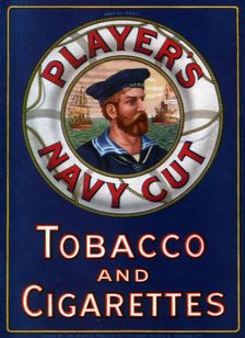 Advert for Player's Navy Cut Tobacco and Cigarettes, 1923