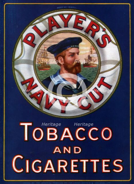 Advert for Player's Navy Cut Tobacco and Cigarettes, 1923. Artist: Unknown