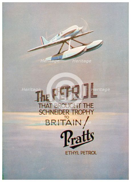 Advert for Pratts Ethyl Petrol, c1928. Artist: Unknown