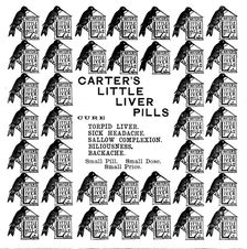 Advertisement for Carter's Little Liver Pills, 1895. Creator: Unknown
