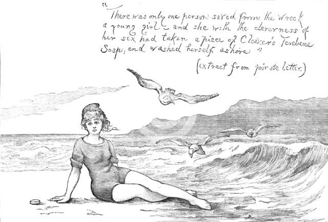 Advertisement for Cleaver's Soap, 1883. Creator: Unknown.