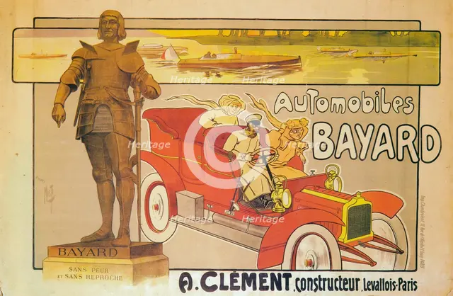 Advertisement for Clement-Bayard cars, c1905. Creator: Unknown.