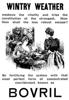 Advertisement for Bovril, 1895. Creator: Unknown