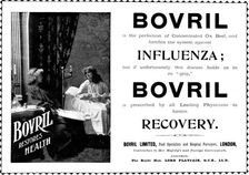 Advertisement for Bovril, 1898. Creator: Unknown