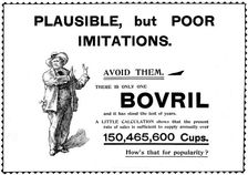 Advertisement for Bovril, 1898. Creator: Unknown