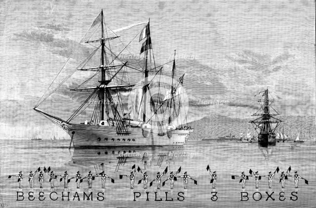 Advertisement for Beecham’s Pills, 1890. Creator: Unknown.