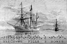 Advertisement for Beecham’s Pills, 1890. Creator: Unknown