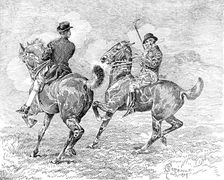 Advertisement for Géraudel's Pastilles, 1895. Creator: Alfred Chantrey Corbould