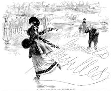 Advertisement for Géraudel's Pastilles, 1895. Creator: Frederick Henry Townsend