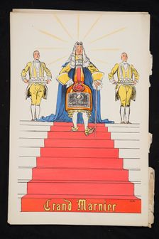 Advertisement for Grand Marnier from White Bottoms pub. 1927
