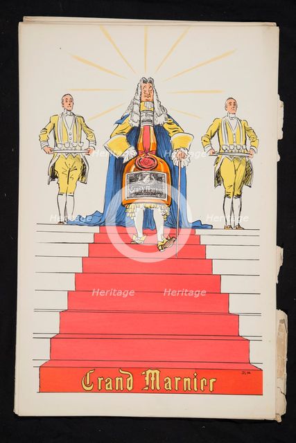 Advertisement for Grand Marnier', from 'White Bottoms' pub. 1927.