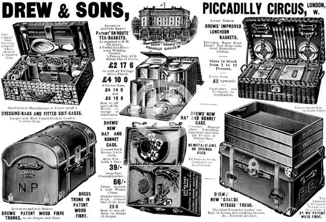 Advertisement for Drew & Sons, 1898. Creator: Unknown.