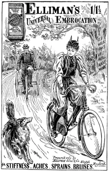 Advertisement for Elliman's Universal Embocation, 1895