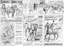 Advertisement for Elliman's Royal and Universal Embrocations, 1895. Creator: Unknown