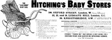 Advertisement for Hitching's Baby Stores, 1898. Creator: Unknown