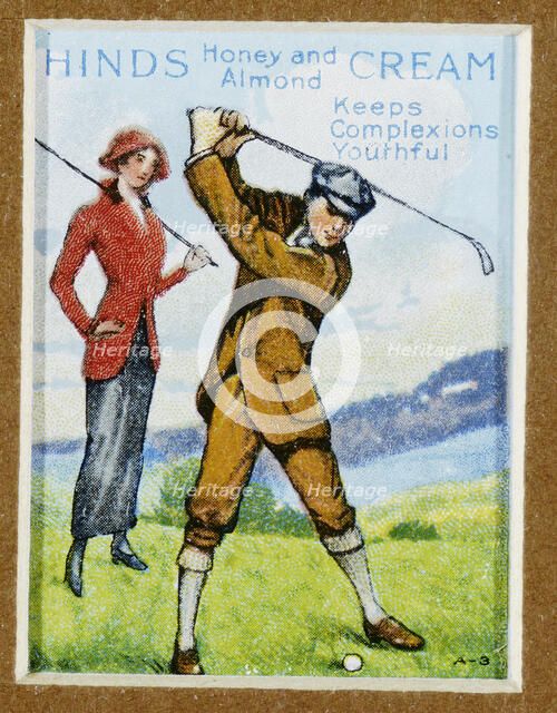 Advertisement for Hinds Cream, c1900. Artist: Unknown