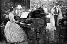 Advertisement for John Brinsmead and Sons, Pianoforte Makers, 1890. Creator: Unknown