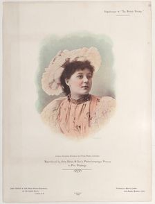 Advertisement for John Swain & Son, Photo Process Engravers in "The British Printe..., 19th century. Creator: Anon