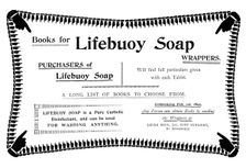Advertisement for Lifebuoy Soap, 1895. Creator: Unknown