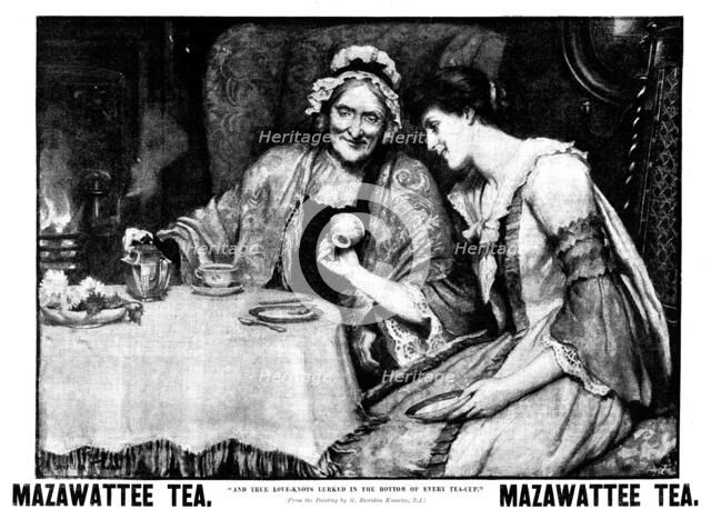 Advertisement for Mazawattee Tea, 1895. Creator: Unknown.