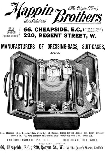 Advertisement for Mappin Brothers, 1898. Creator: Unknown.