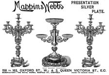 Advertisement for Mappin & Webb's Presentation Silver Plate, 1898. Creator: Unknown