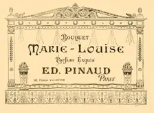 Advertisement for Marie-Louise perfume, 1903. Creator: Unknown