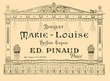 Advertisement for Marie-Louise perfume, 1903. Creator: Unknown