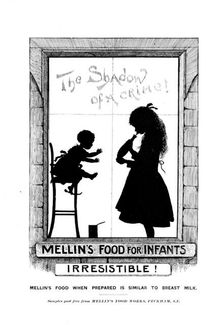 Advertisement for Mellin's Food for Infants, 1898. Creator: Unknown