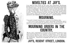 Advertisement for Novelties at Jay’s, 1890. Creator: Unknown