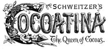 Advertisement for Schweitzer’s Cocoatina, 1890. Creator: Unknown