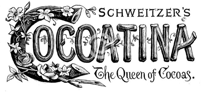 Advertisement for Schweitzer’s Cocoatina, 1890. Creator: Unknown.