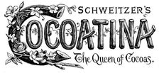 Advertisement for Schweitzer’s Cocoatina, 1890. Creator: Unknown