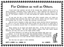 Advertisement for Scott's Emulsion, 1898. Creator: Unknown