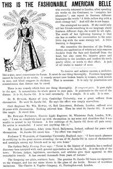 Advertisement for St. Jacobs Oil, 1890. Creator: Unknown