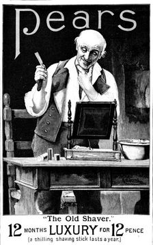 Advertisement for Pears Soap, 1895. Creator: Unknown