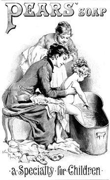 Advertisement for Pears Soap, 1895. Creator: Unknown