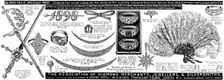 Advertisement for the Association of Diamond Merchants, Jewellers, & Silversmiths, 1898. Creator: Unknown