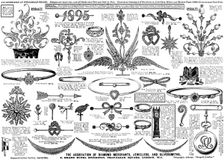 Advertisement for the Association of Diamond Merchants, Jewellers, and Silversmiths, 1895. Creator: Unknown